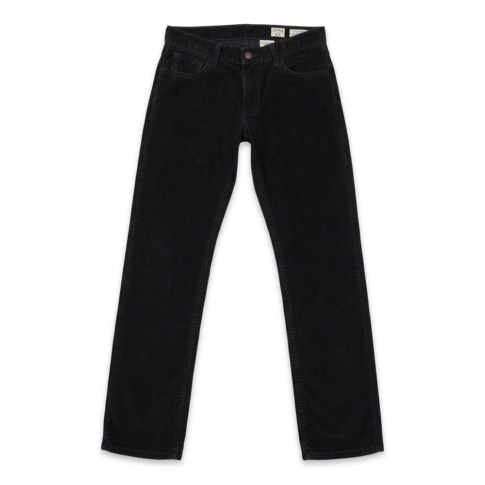 Vtg 2007 Levi's 514 Corduroy Pants Mens 29x32 Black‎ White Tab Y2K Slim Straight